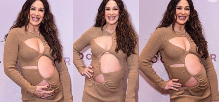 Grávida, Claudia Raia valoriza barriga de 4 meses em vestido com recortes e dá aula de estilo para futuras mamães