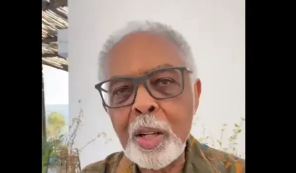 VÍDEO: Gilberto Gil agradece apoio após ter sido xingado em jogo do Brasil na Copa do Mundo do Catar