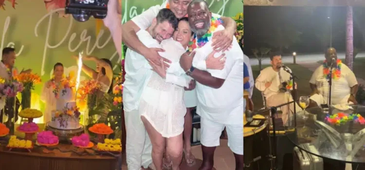 Carla Perez celebra 45 anos com festa temática na Bahia ao som de Saulo e Péricles: ‘Muito abençoada’