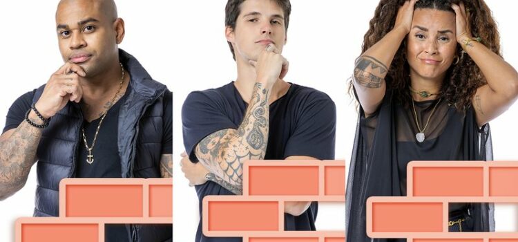 BBB 23: Cezar Black, Gabriel e Domitila Barros estão no segundo paredão