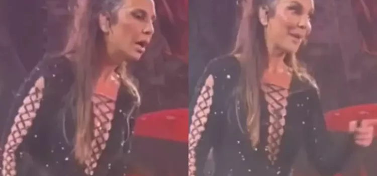 Ivete Sangalo flagra mão boba durante show e vídeo viraliza: ‘Eu vi’