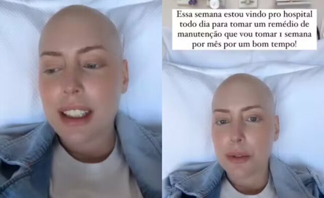 No hospital, Fabiana Justus explica afastamento das redes sociais: ‘Momento complexo’; vídeo