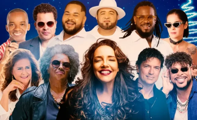 Sandra Sá, Ana Carolina e Jorge Vercillo são atrações confirmadas do Natal Encantado; veja a programação completa