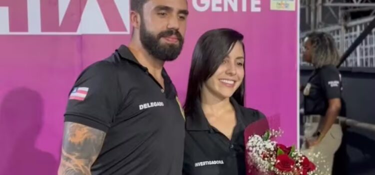 Delegado que pediu investigadora em casamento em festa de réveillon conheceu noiva no Carnaval de Salvador