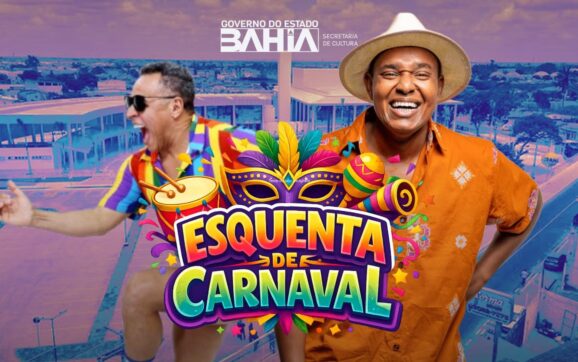 DOMINGO TEM AXÉ, AGITO E ALEGRIA COM LUCIANO MELLO E JOÃO NAGÔ NO CENTRO DE CONVENÇÕES DE FEIRA DE SANTANA