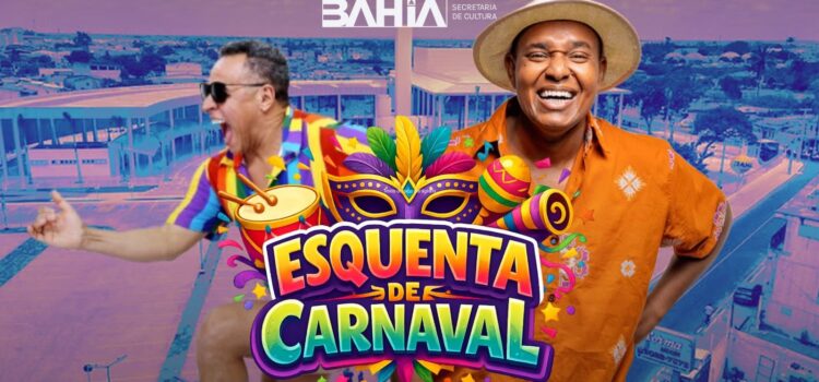 DOMINGO TEM AXÉ, AGITO E ALEGRIA COM LUCIANO MELLO E JOÃO NAGÔ NO CENTRO DE CONVENÇÕES DE FEIRA DE SANTANA