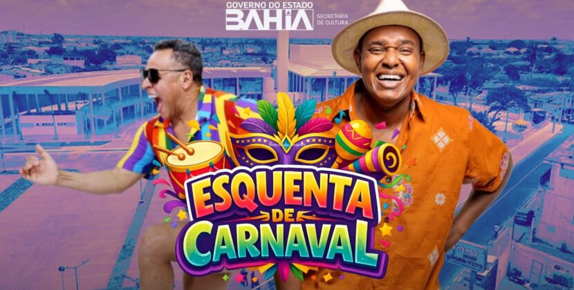 DOMINGO TEM AXÉ, AGITO E ALEGRIA COM LUCIANO MELLO E JOÃO NAGÔ NO CENTRO DE CONVENÇÕES DE FEIRA DE SANTANA