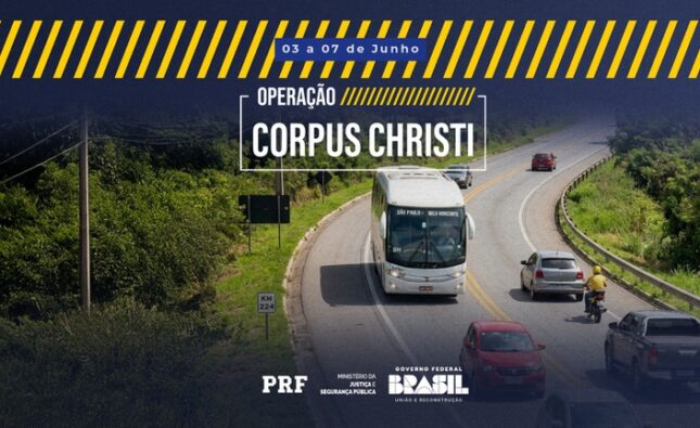 Operação Corpus Christi: foco da PRF é o transporte de passageiros