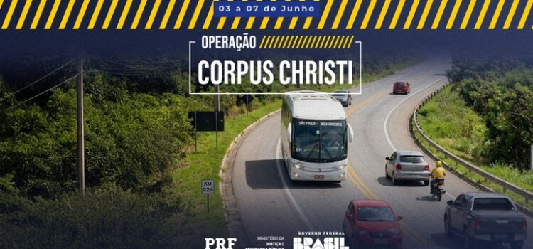 Operação Corpus Christi: foco da PRF é o transporte de passageiros