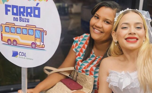 Forró no Buzu anima transporte público de Feira de Santana a partir desta quinta (11)